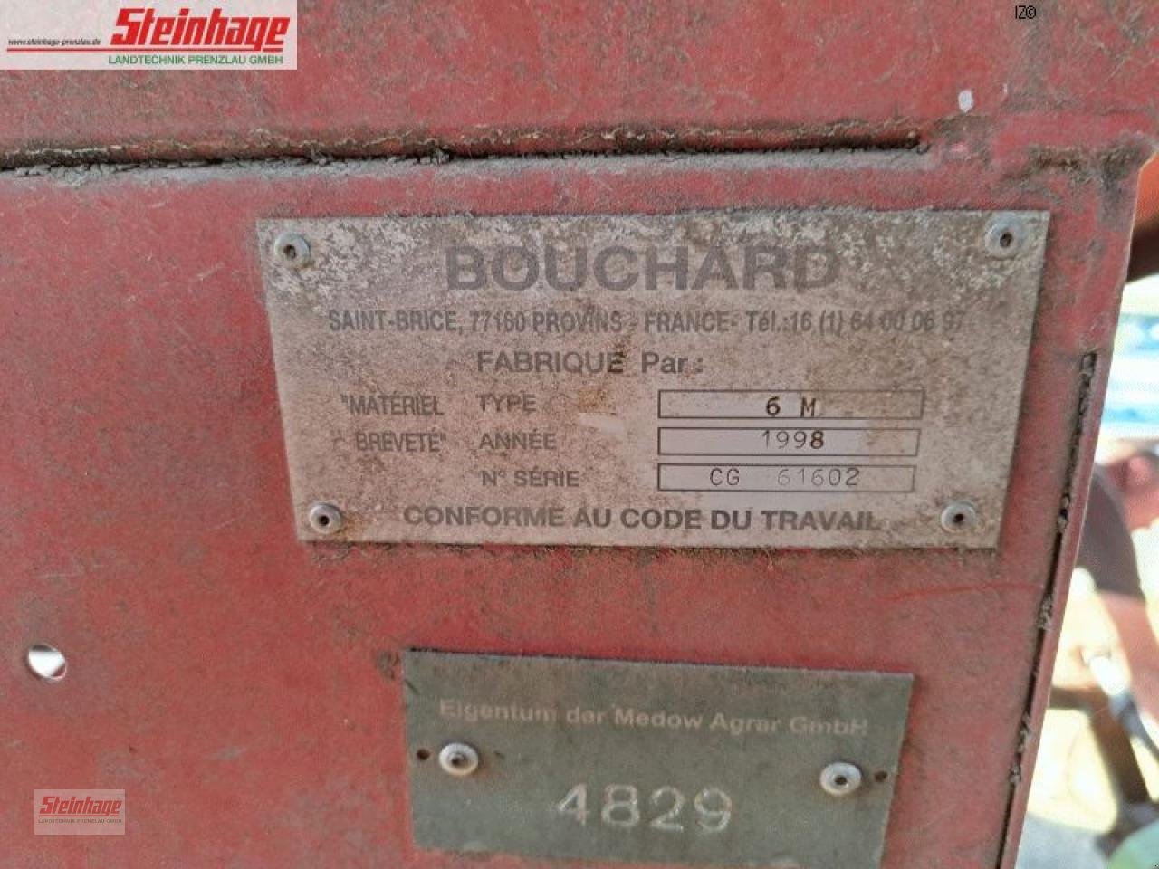 Sonstiges Mähdrescherzubehör tip Sonstige Bouchard PickUp für Claas Lexion/Trion, Gebrauchtmaschine in Rollwitz (Poză 6)