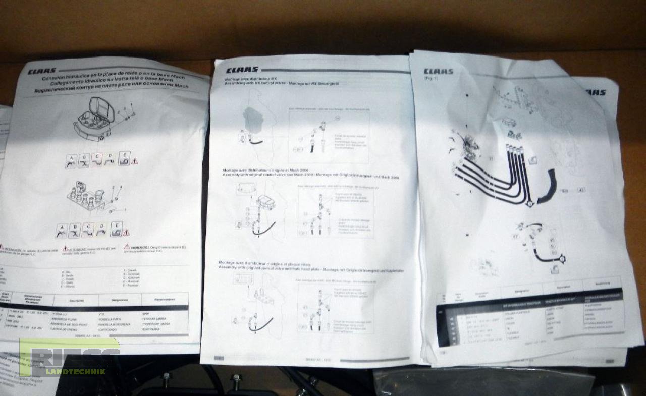 Sonstiges Traktorzubehör del tipo CLAAS Hyd.-Satz Frontlader Arion 400, Neumaschine In Homberg/Ohm - Maulbach (Immagine 7)