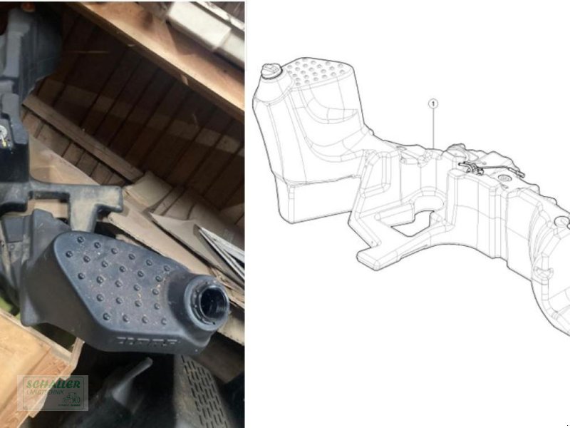 Sonstiges Traktorzubehör tip CLAAS Kraftstofftank Claas Arion 410-420 A32, Gebrauchtmaschine in Geiselhöring (Poză 1)