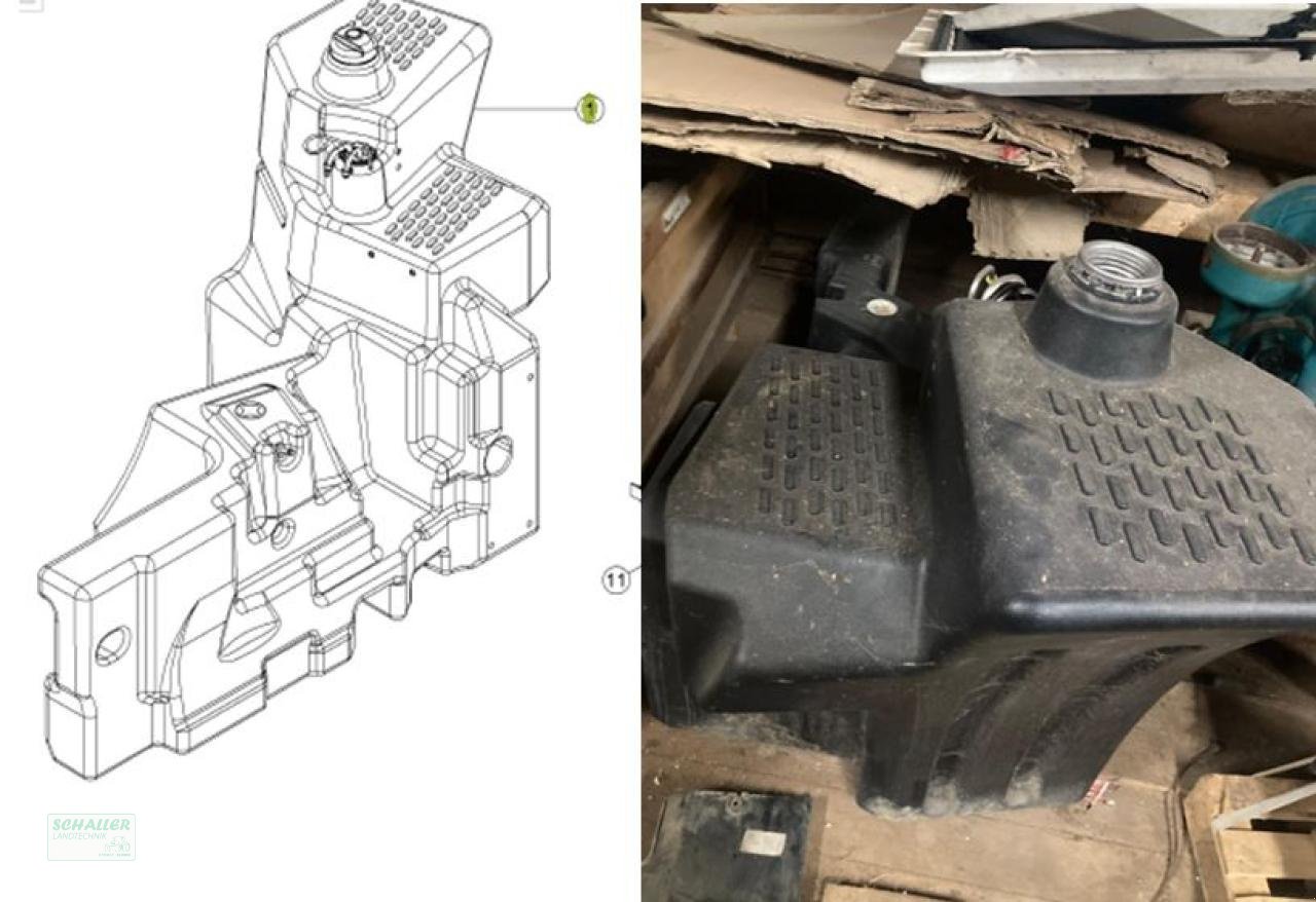 Sonstiges Traktorzubehör tip CLAAS Kraftstofftank Claas Arion 600 Cmatic A37, Gebrauchtmaschine in Geiselhöring (Poză 1)