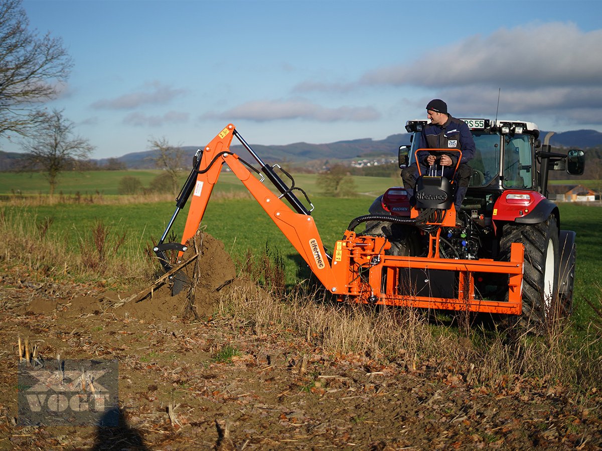 Sonstiges Traktorzubehör des Typs DIGGER TIX 65 Heckbagger /Anbaubagger für Traktor inkl. Baggerschaufel, Neumaschine in Schmallenberg (Bild 7)