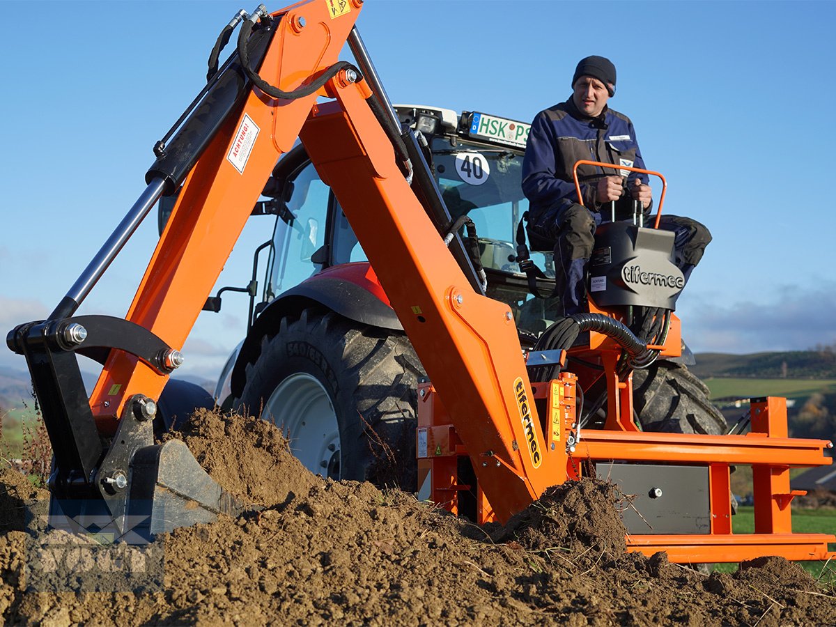 Sonstiges Traktorzubehör des Typs DIGGER TIX 65 Heckbagger /Anbaubagger für Traktor inkl. Baggerschaufel, Neumaschine in Schmallenberg (Bild 9)