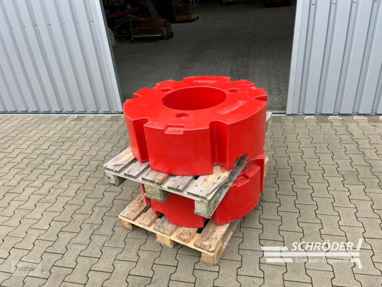 Sonstiges Traktorzubehör του τύπου Fendt BELASTUNGSGEWICHTE HINTERRÄDER 2X 1250KG, Gebrauchtmaschine σε Scharrel (Φωτογραφία 1)