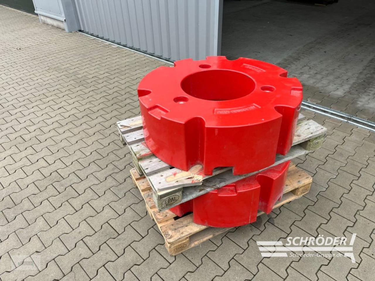 Sonstiges Traktorzubehör του τύπου Fendt BELASTUNGSGEWICHTE HINTERRÄDER 2X 1250KG, Gebrauchtmaschine σε Scharrel (Φωτογραφία 2)