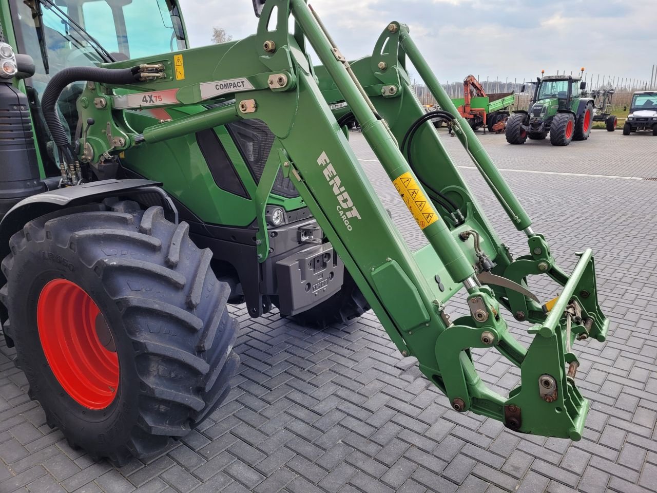 Sonstiges Traktorzubehör a típus Fendt cargo 3x65, Gebrauchtmaschine ekkor: Houten (Kép 2)