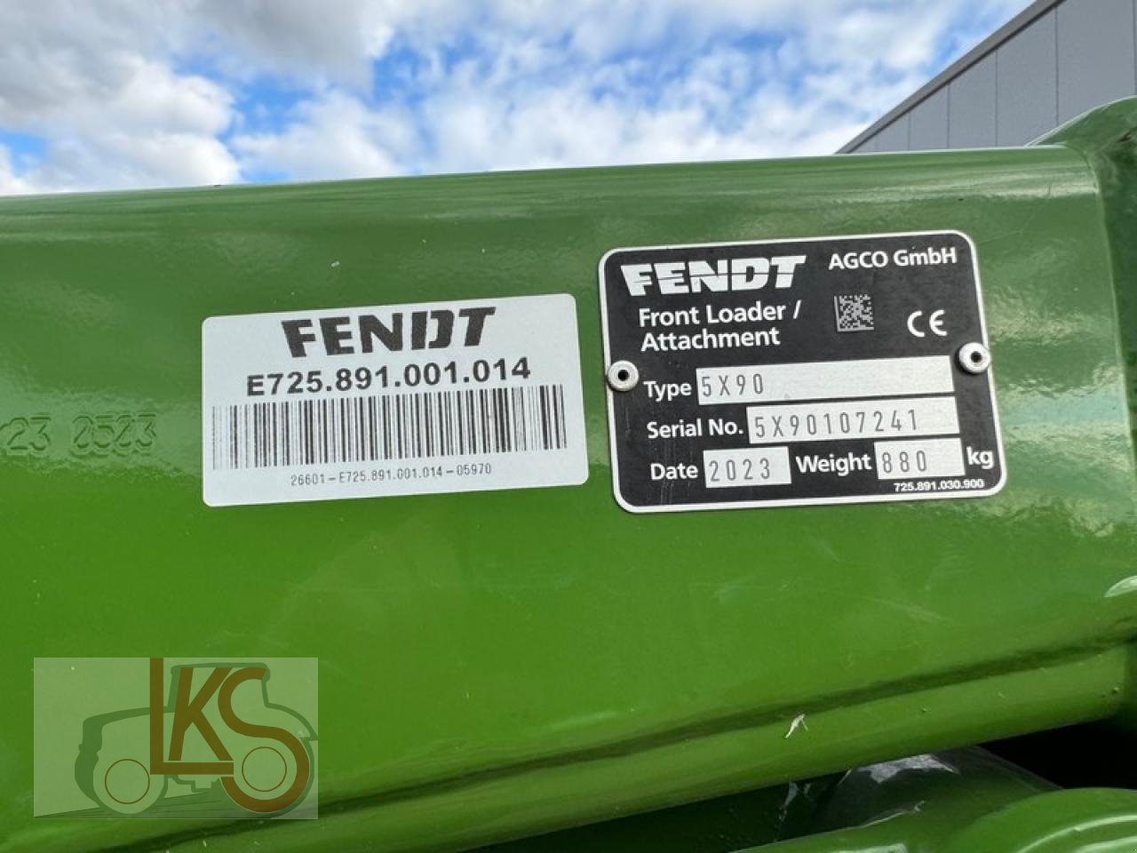 Sonstiges Traktorzubehör a típus Fendt CARGO PROFI 5X 90 - 3.VENTIL, Gebrauchtmaschine ekkor: Starkenberg (Kép 4)