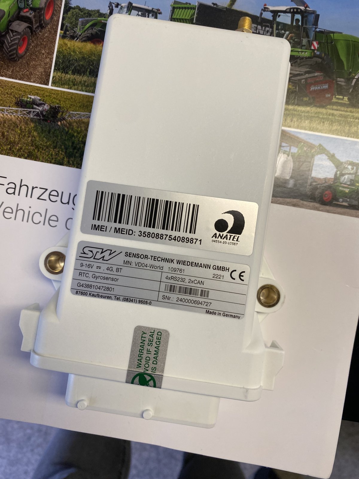 Sonstiges Traktorzubehör от тип Fendt GSM Controller VD04 World 2024, Neumaschine в Weigendorf (Снимка 1)