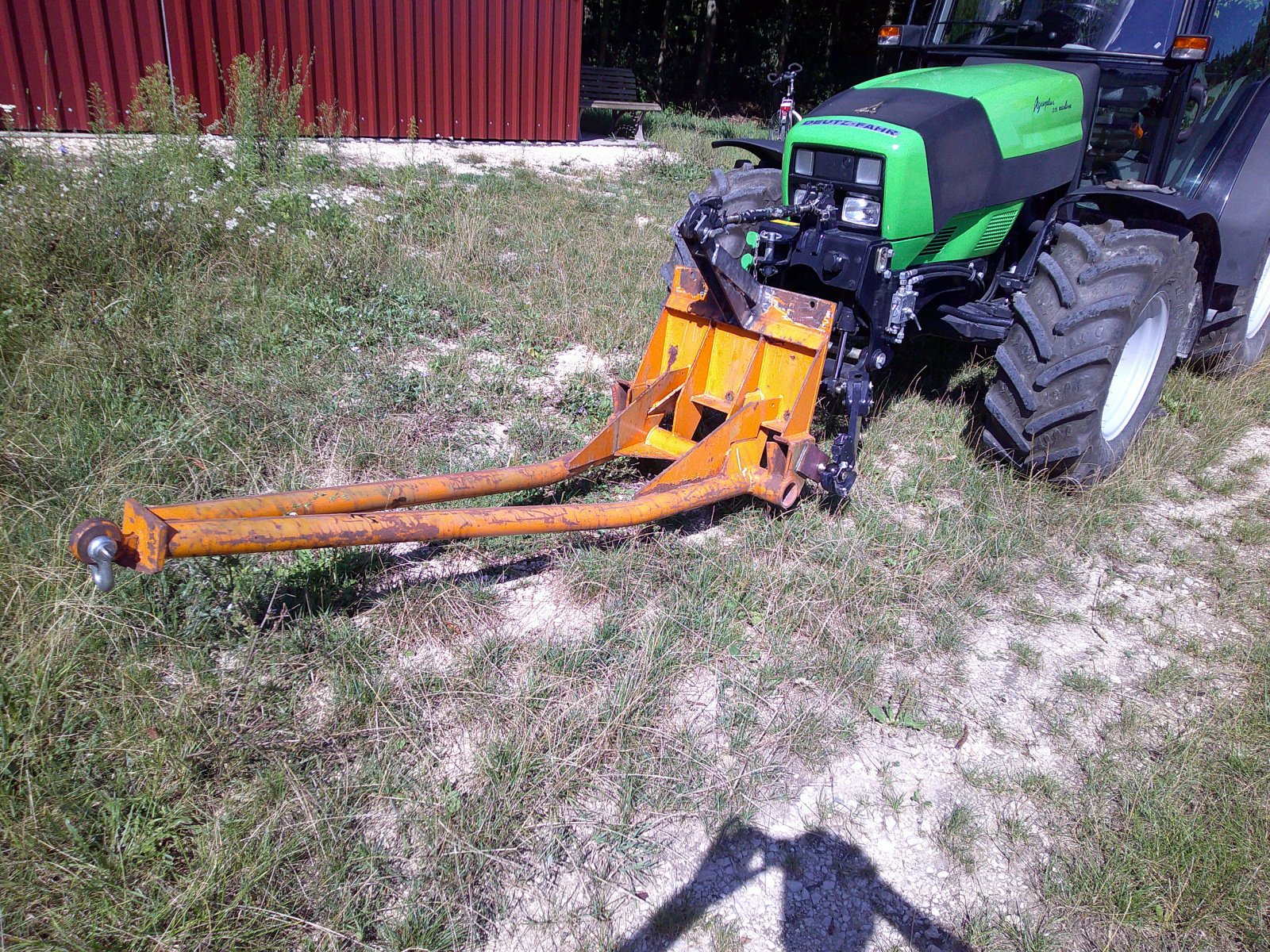 Sonstiges Traktorzubehör типа Fendt Lastarm, Kranarm für Front- und Heckhydraulik, Gebrauchtmaschine в Daiting (Фотография 1)