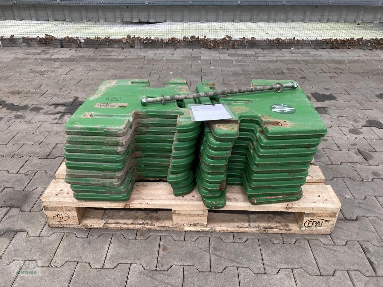 Sonstiges Traktorzubehör του τύπου John Deere 18 x 50 kg, Gebrauchtmaschine σε Spelle (Φωτογραφία 1)