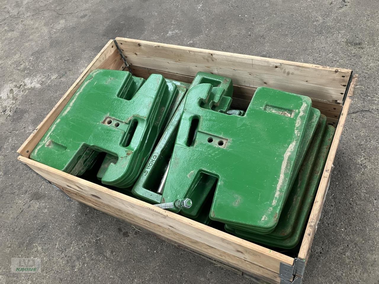 Sonstiges Traktorzubehör typu John Deere 18 x 50 kg, Gebrauchtmaschine v Spelle (Obrázek 3)