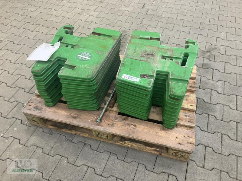 Sonstiges Traktorzubehör tip John Deere 18 x 50kg, Gebrauchtmaschine in Spelle