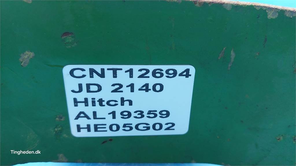 Sonstiges Traktorzubehör typu John Deere 2140, Gebrauchtmaschine v Hemmet (Obrázek 13)