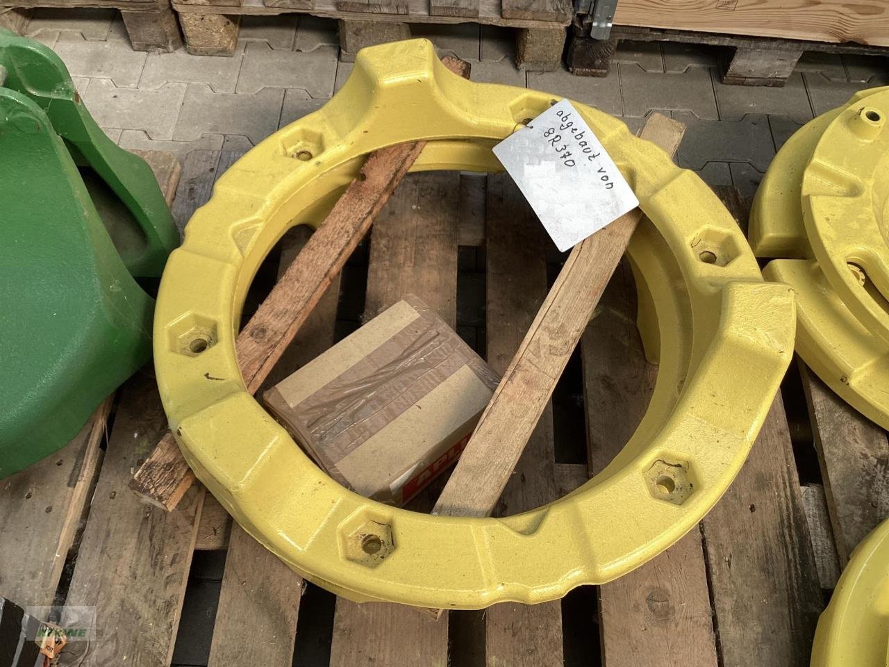 Sonstiges Traktorzubehör za tip John Deere 2x 70 kg, Gebrauchtmaschine u Spelle (Slika 1)