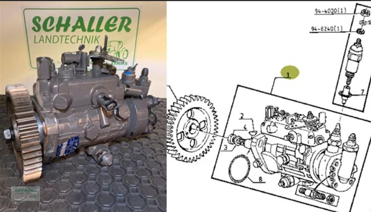 Sonstiges Traktorzubehör del tipo John Deere 3000 Einspritzpumpe (Renault Ceres), Gebrauchtmaschine en Geiselhöring (Imagen 1)