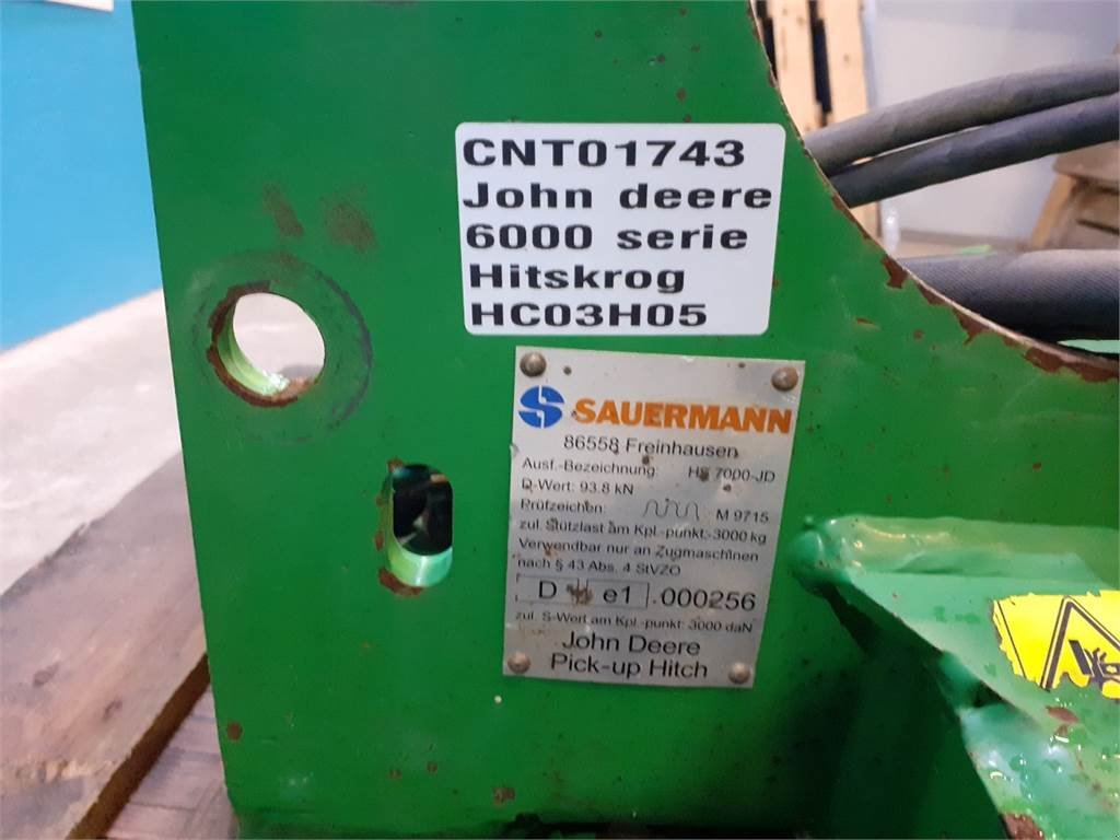 Sonstiges Traktorzubehör del tipo John Deere 6400, Gebrauchtmaschine In Hemmet (Immagine 10)