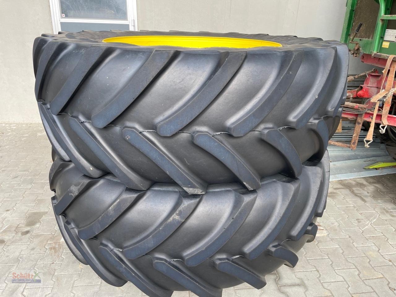 Sonstiges Traktorzubehör Türe ait John Deere 650/65 R42 Komplettrad Reifen Räder Felgen, Gebrauchtmaschine içinde Schierling (resim 1)