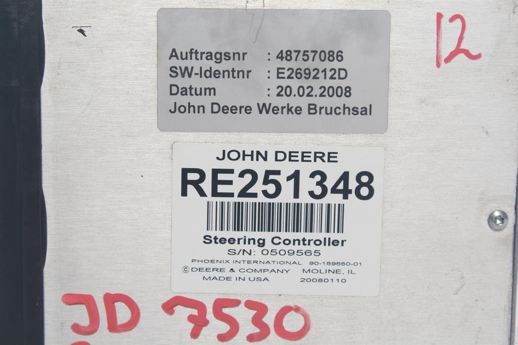 Sonstiges Traktorzubehör Türe ait John Deere 7530 ECU SSU / ECU SSU, Gebrauchtmaschine içinde Viborg (resim 4)