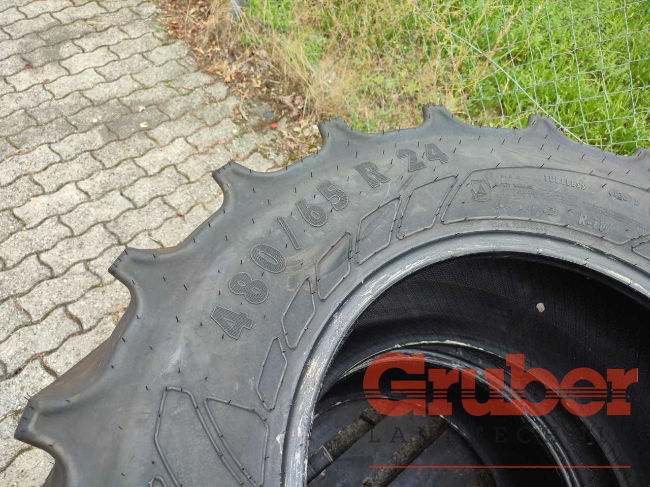 Sonstiges Traktorzubehör Türe ait Mitas Reifen Decken 480/65R24 540/65R38, Neumaschine içinde Ampfing (resim 6)