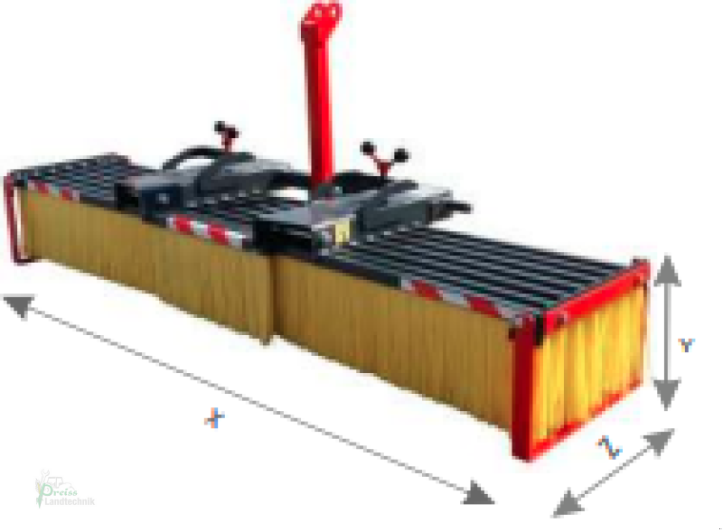 Sonstiges Traktorzubehör tip PreissTec Bürste, Neumaschine in Bad Kötzting (Poză 1)