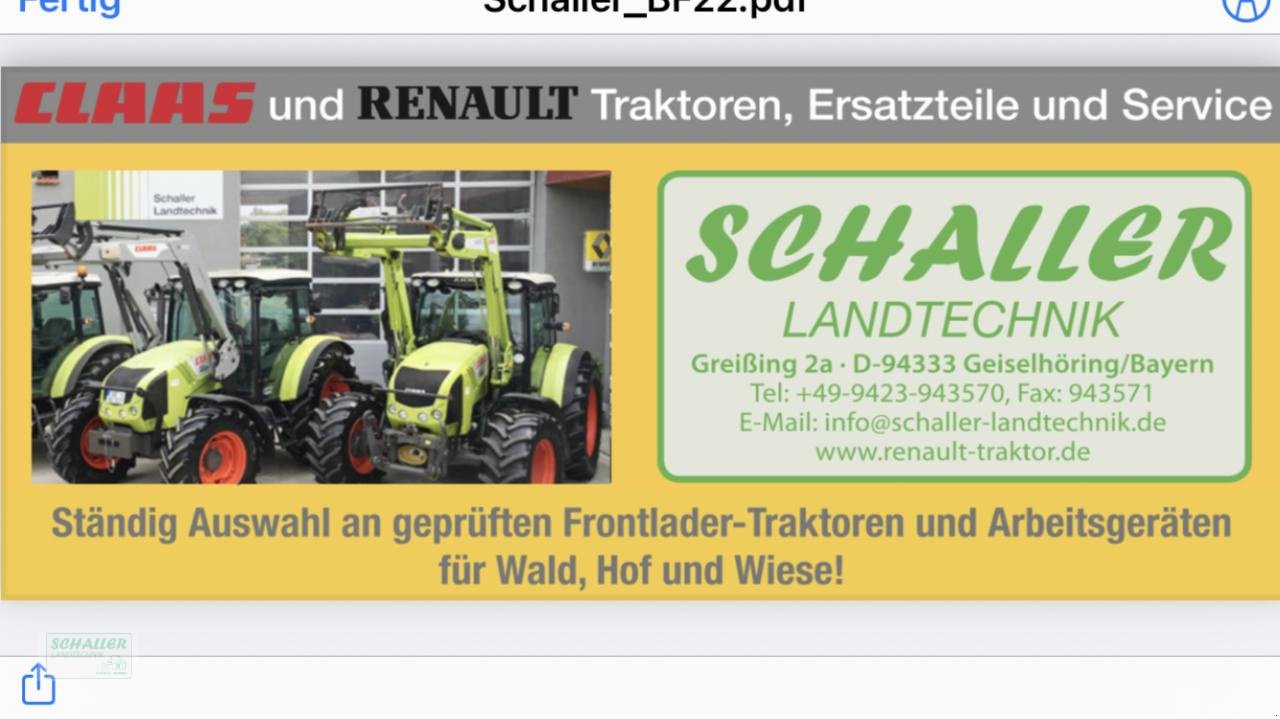 Sonstiges Traktorzubehör a típus Renault 951-4 Ersatzteile, nur in Teilen zu verkaufen, Gebrauchtmaschine ekkor: Geiselhöring (Kép 7)