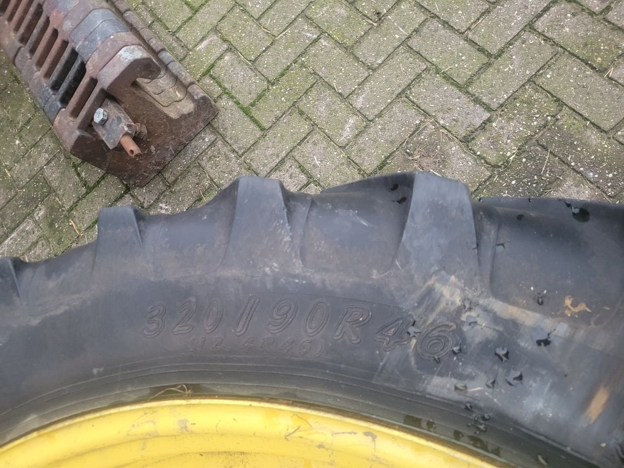 Sonstiges Traktorzubehör za tip Sonstige Cultuur wielen John Deere, Gebrauchtmaschine u azewijn (Slika 7)