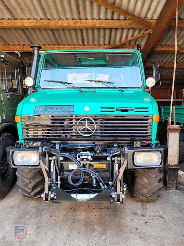 Sonstiges Traktorzubehör typu Sonstige Frontkraftheber Unimog MB Trac Hydraulik Lesnik PU26 inkl. Mwst., Gebrauchtmaschine v Fitzen (Obrázek 6)