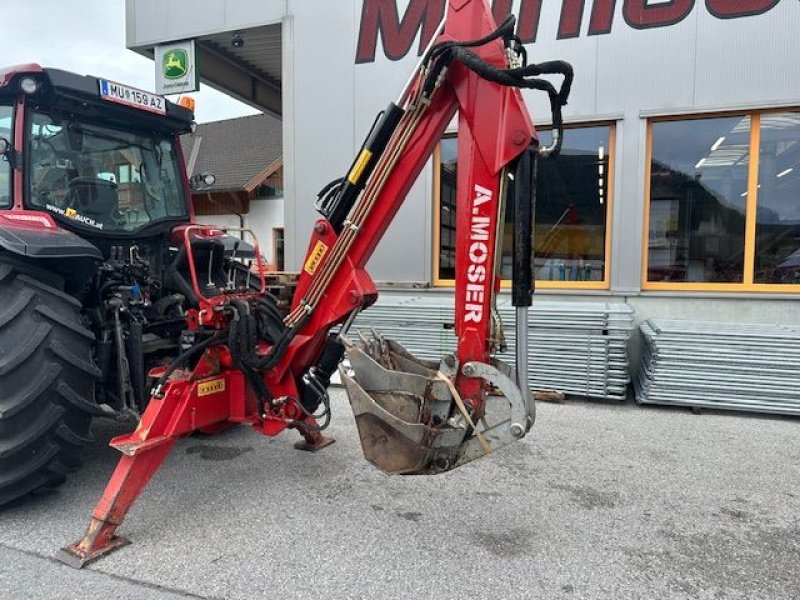 Sonstiges Traktorzubehör tipa Sonstige Moser Heckbagger 4,5 Meter 1000KG Eigenölversorg, Gebrauchtmaschine u Tamsweg (Slika 4)