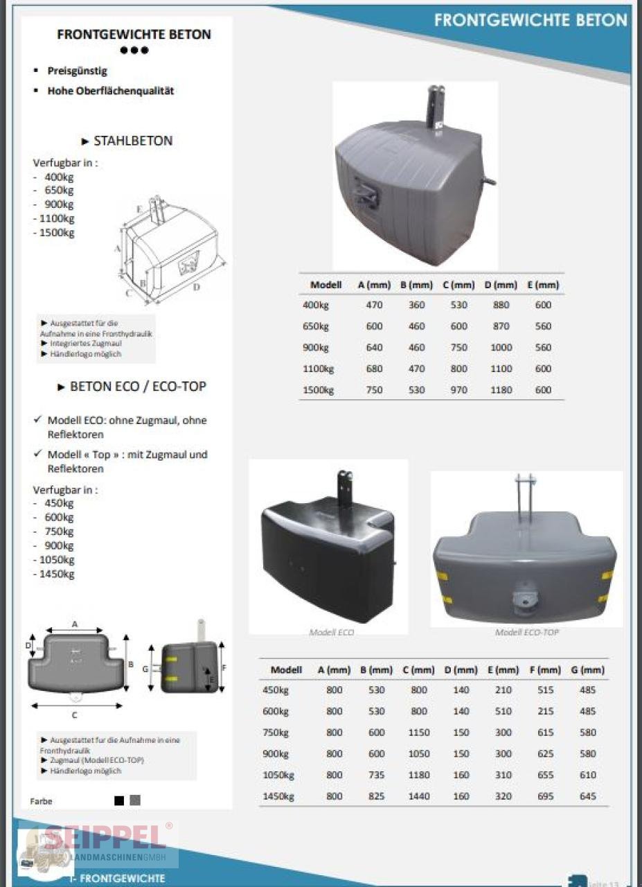 Sonstiges Traktorzubehör du type Sonstige Pateer ZK600-Eco-Top, Gebrauchtmaschine en Groß-Umstadt (Photo 3)