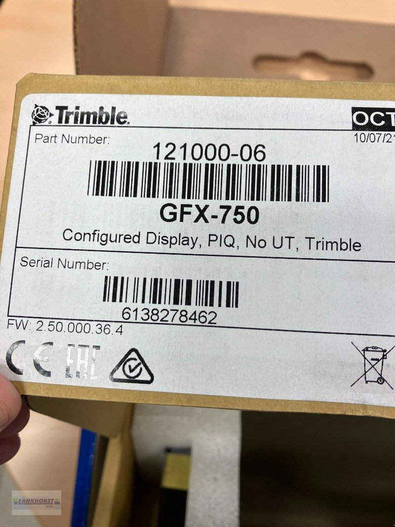 Sonstiges Traktorzubehör za tip Trimble GFX-750 PIQ, Neumaschine u Aurich (Slika 4)