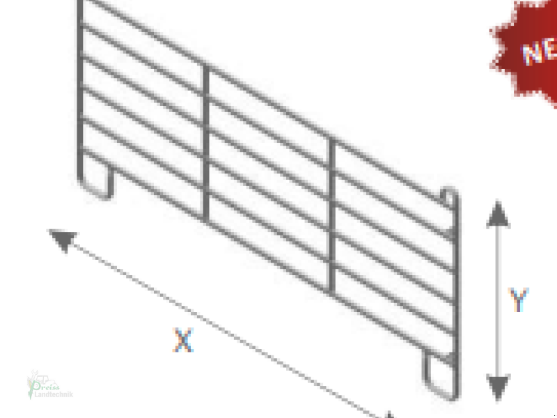 Sonstiges Zubehör del tipo PreissTe Trennwand Panel TX, Neumaschine en Bad Kötzting (Imagen 1)