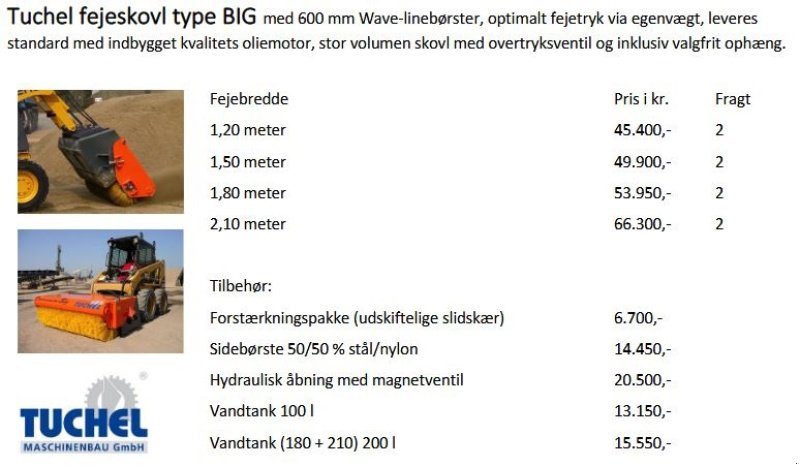 Sonstiges Zubehör of the type Tuchel Big 120-210 cm, Gebrauchtmaschine in Vrå (Picture 5)