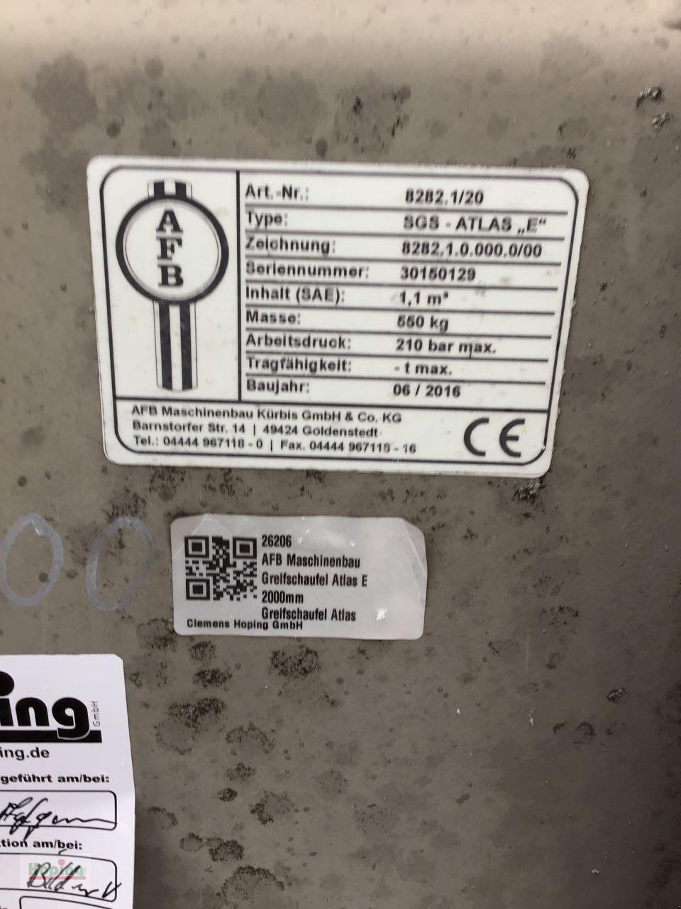 Sonstiges of the type Atlas 2000mm, Neumaschine in Bakum (Picture 3)