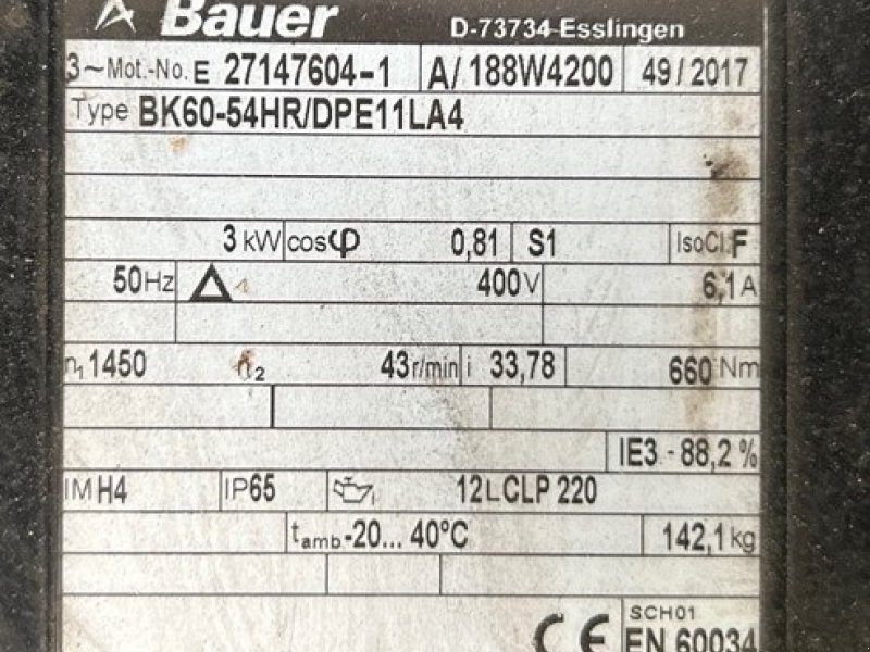 Sonstiges Türe ait Bauer Sonstiges, Gebrauchtmaschine içinde Egtved (resim 1)