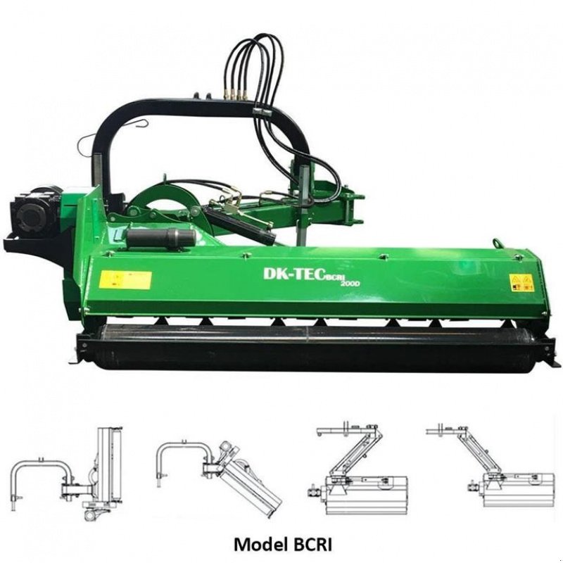 Sonstiges of the type Bawi Tec SLAGLEKLIPPER 200 CM SVINGBAR MED BAGKLAP, Gebrauchtmaschine in Rødekro (Picture 5)