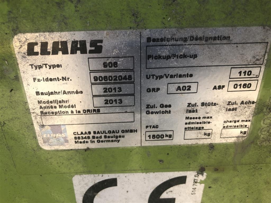 Sonstiges typu CLAAS PU 380, Gebrauchtmaschine w Aulum (Zdjęcie 6)