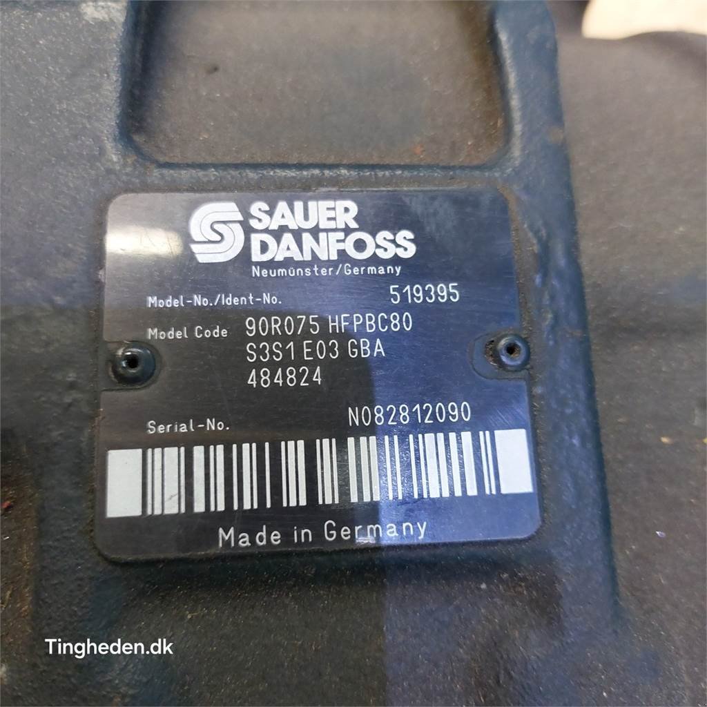 Sonstiges του τύπου Danfoss Hydraulikpumpe 90R075 HFPBC80, Gebrauchtmaschine σε Hemmet (Φωτογραφία 8)