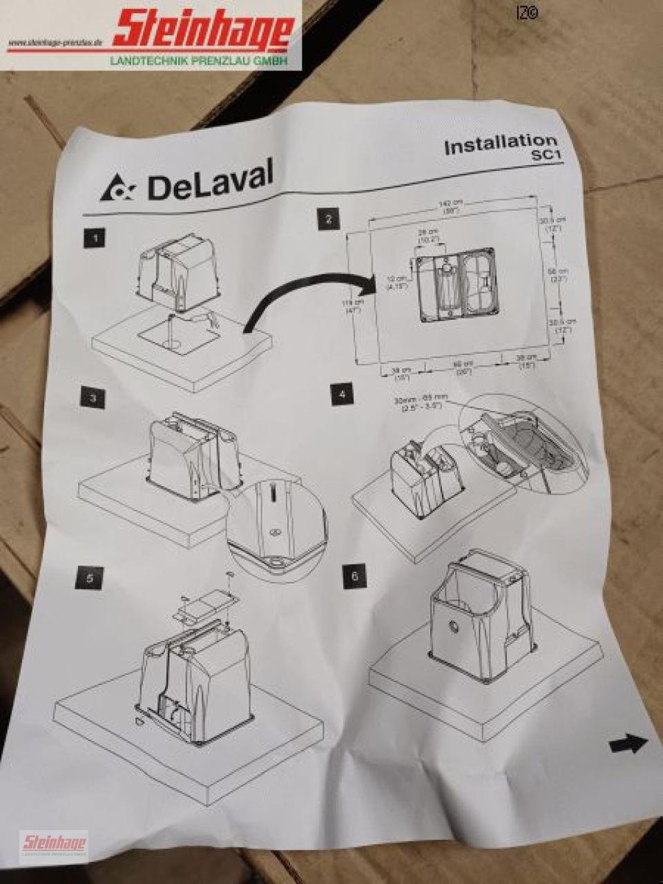 Sonstiges tipa De Laval Thermotrog / Wassertrog, Neumaschine u Rollwitz (Slika 8)