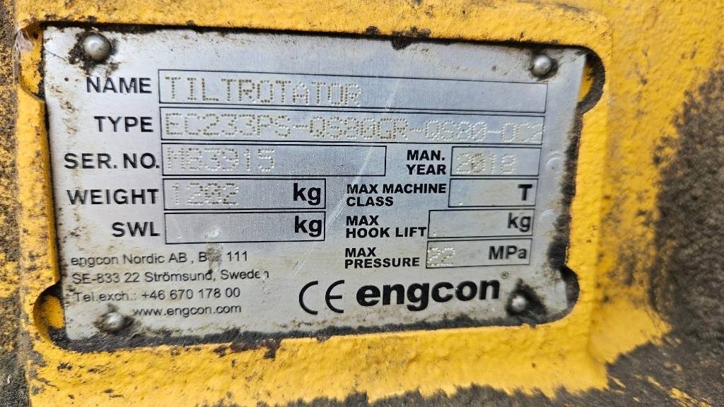 Sonstiges tipa Engcon Tiltrotator EC233PS, Gebrauchtmaschine u Ringe (Slika 5)