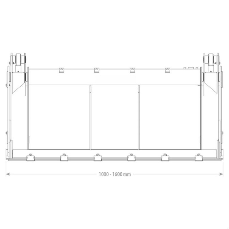 Sonstiges typu FK Machinery 4 ienskovl Avant 100cm, Gebrauchtmaschine v Vinderup (Obrázok 3)