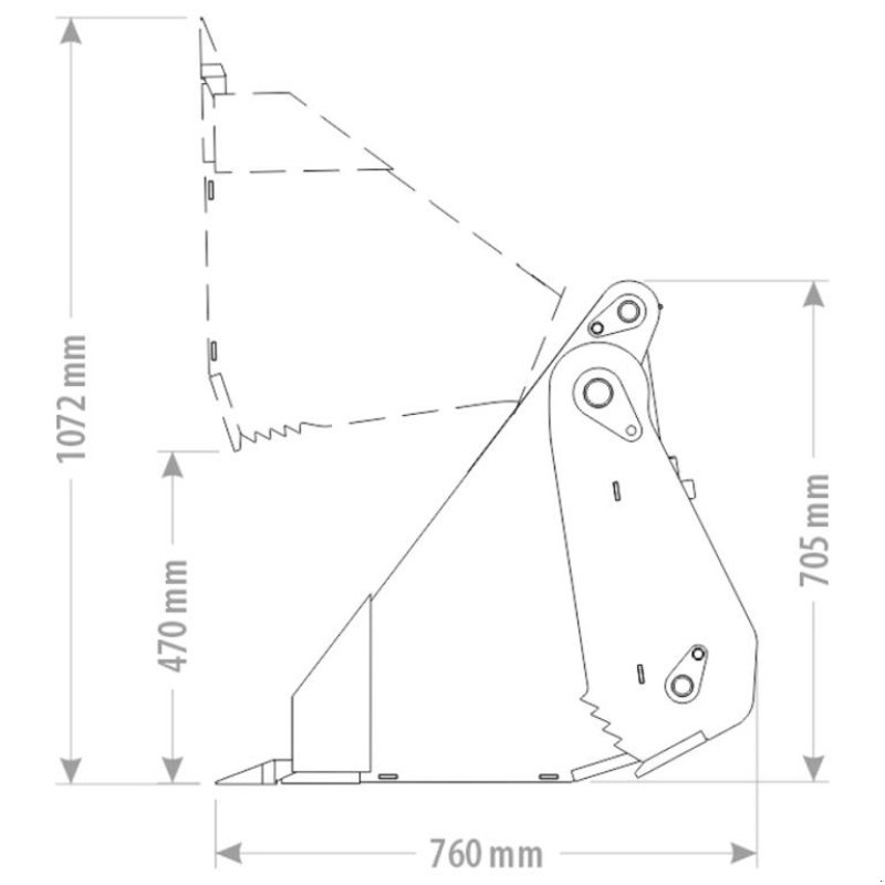 Sonstiges tip FK Machinery 4 ienskovl Avant 100cm, Gebrauchtmaschine in Vinderup (Poză 2)