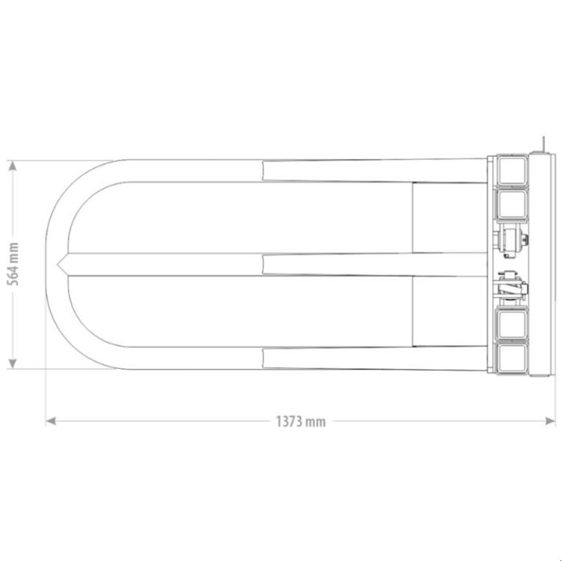 Sonstiges del tipo FK Machinery Firkantet balletang, Gebrauchtmaschine en Vinderup (Imagen 2)