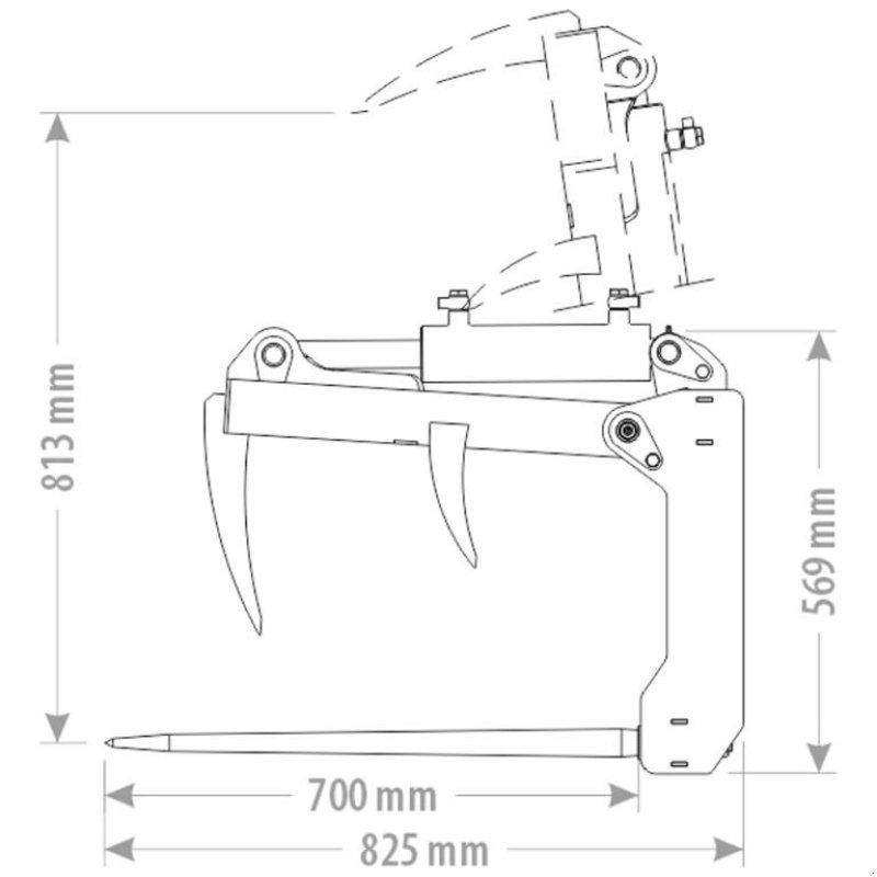 Sonstiges a típus FK Machinery Overfaldsklo micro Giant - Vm loader - Eurotrac, Gebrauchtmaschine ekkor: Vinderup (Kép 2)