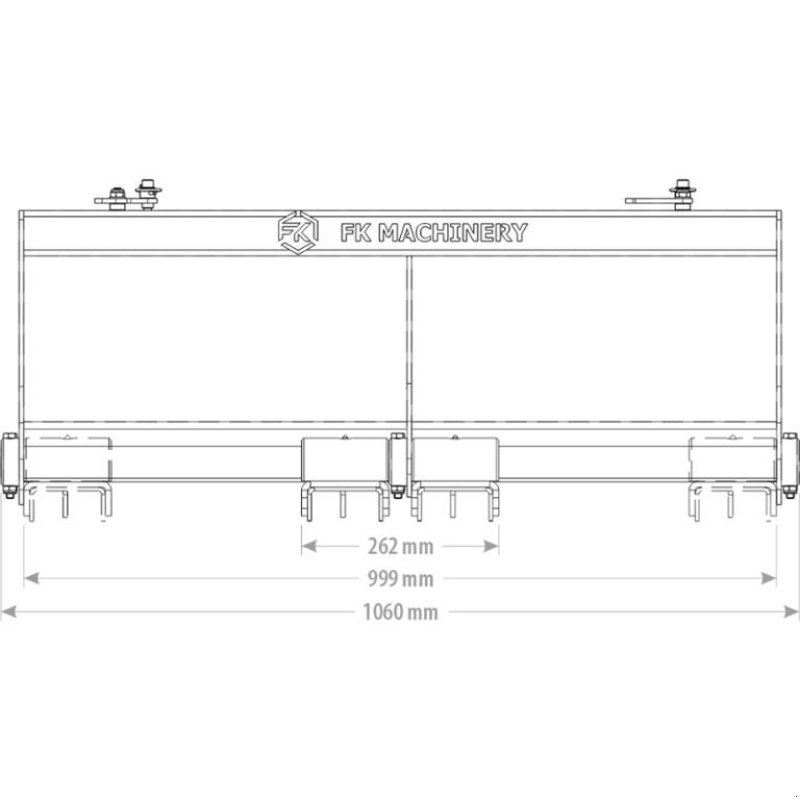 Sonstiges a típus FK Machinery Pallegafler Avant 600kg, Gebrauchtmaschine ekkor: Vinderup (Kép 2)