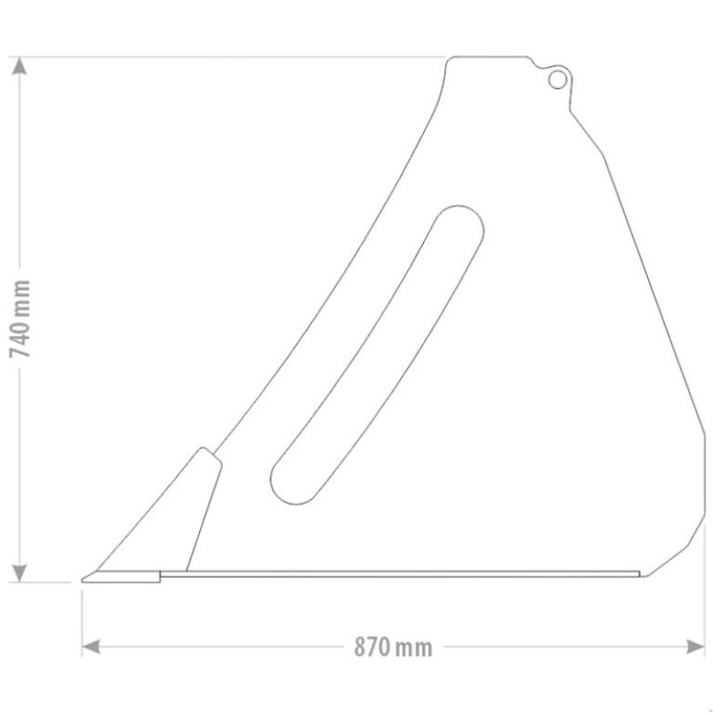 Sonstiges Türe ait FK Machinery Volumen skovl m/ Euroskifte, Gebrauchtmaschine içinde Vinderup (resim 2)