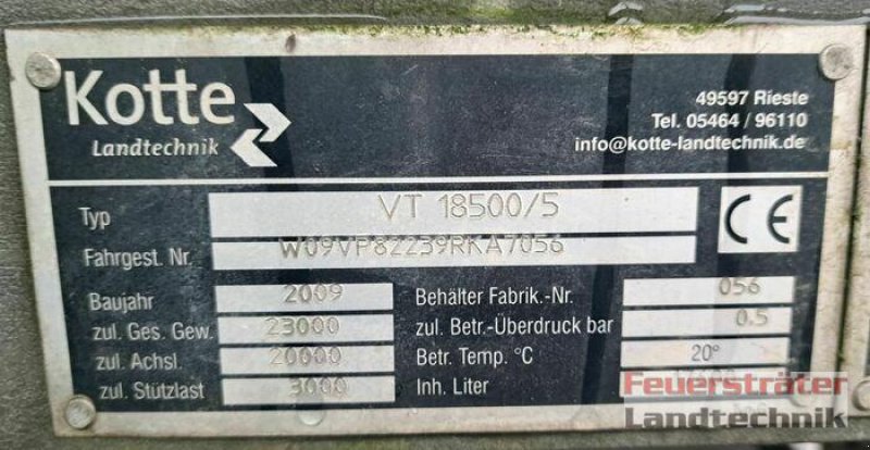 Sonstiges des Typs Garant Kotte VT 18500, Gebrauchtmaschine in Beelen (Bild 4)