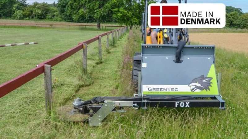 Sonstiges Türe ait Greentec FOX redskabsramme med RI80 kantklipper, Gebrauchtmaschine içinde Glamsbjerg (resim 3)