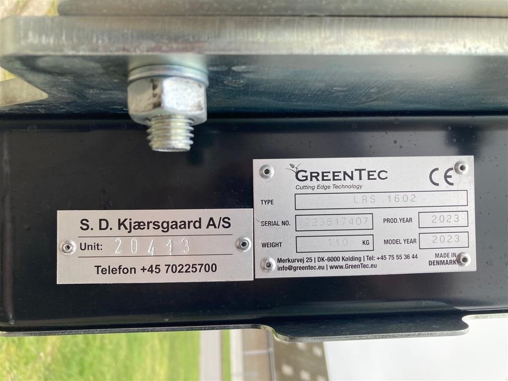 Sonstiges del tipo Greentec HXF 2802 med LRS 1602 Grensav, Gebrauchtmaschine en Aalborg SV (Imagen 7)