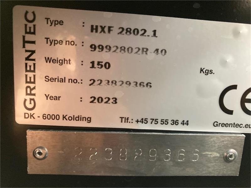 Sonstiges a típus Greentec HXF 2802 med LRS 1602 Grensav, Gebrauchtmaschine ekkor: Aalborg SV (Kép 8)