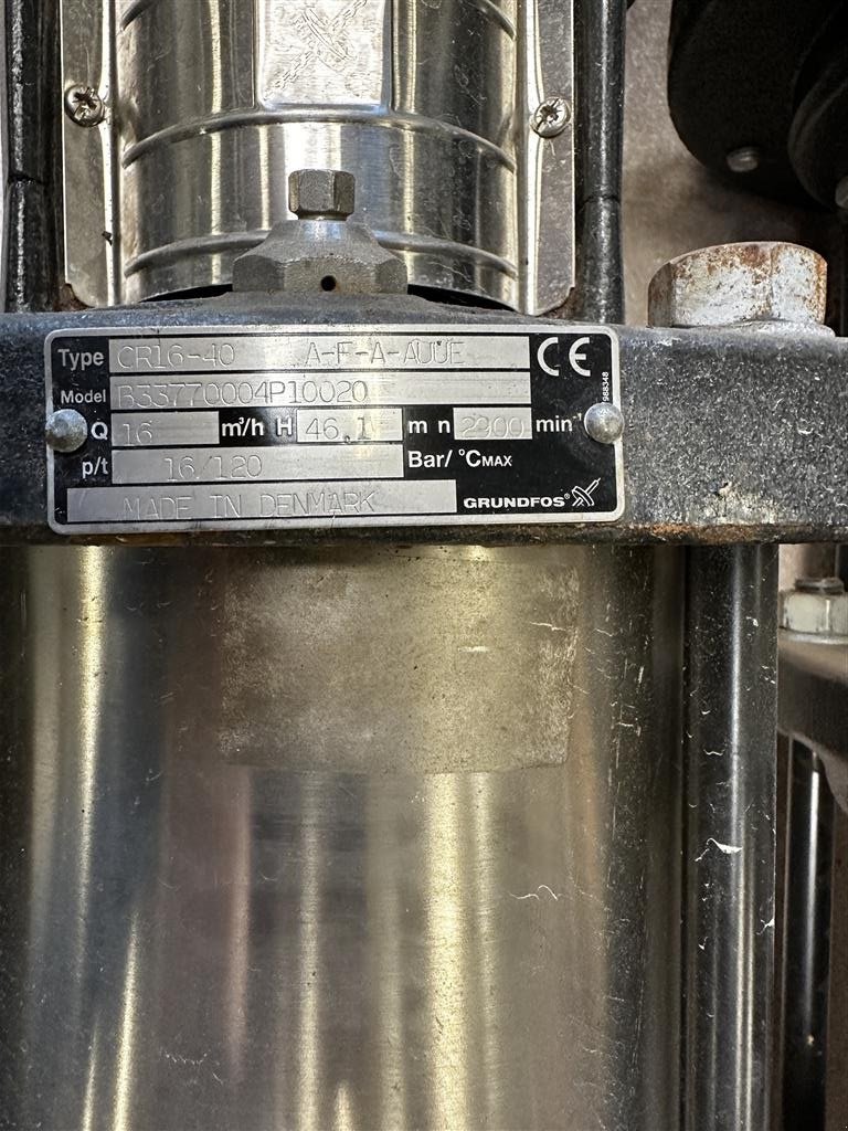 Sonstiges tip GRUNDFOS CR 16-40 A-F-AUUE, Gebrauchtmaschine in Aars (Poză 3)