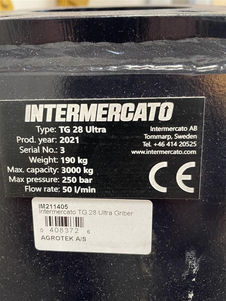 Sonstiges του τύπου Intermercato TG28 Ultra Prof Griber, Gebrauchtmaschine σε Hobro (Φωτογραφία 2)